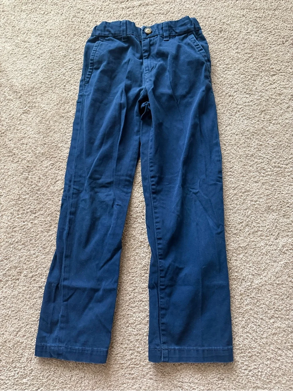 Carter's Dark Navy Boys Cotton Chino Pants Size 8